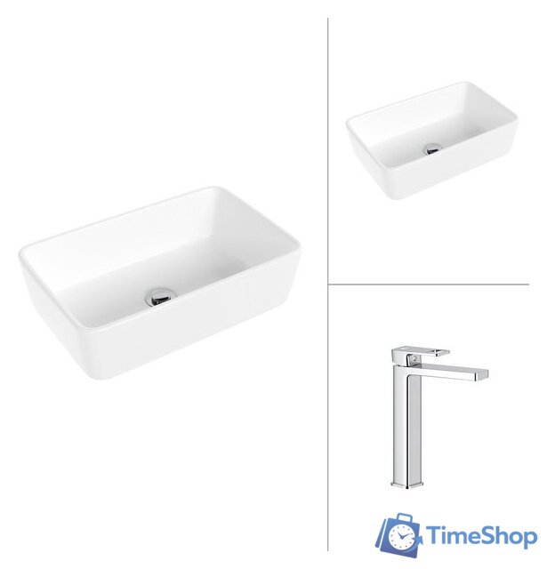 Умывальник Lauter 21674A + Cascade 21СК0655C - Изображение №1 — Интернет-магазин Time-Shop