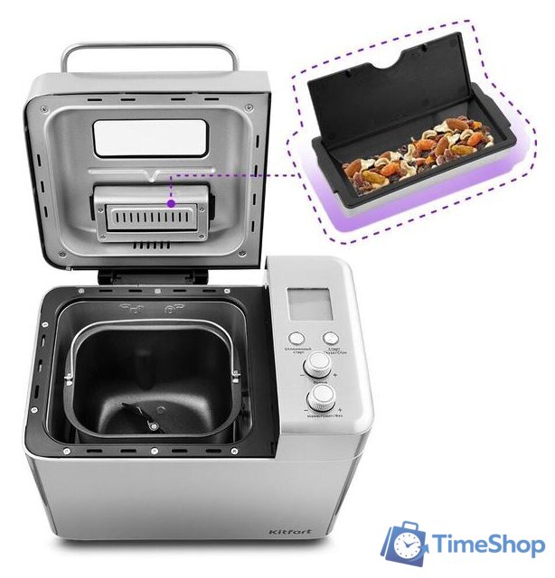 Хлебопечка Kitfort KT-304 - Изображение №4 — Интернет-магазин Time-Shop