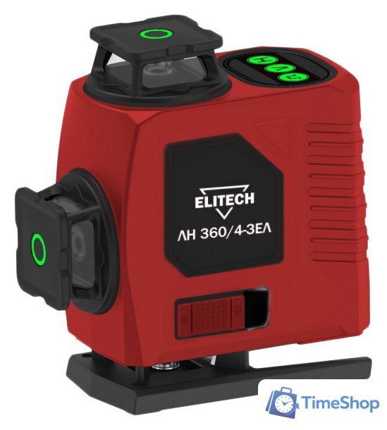 Лазерный нивелир ELITECH ЛН 360/4-ЗЕЛ E0306.018.00 - Изображение №1 — Интернет-магазин Time-Shop