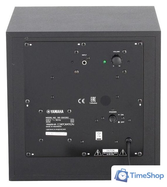 Проводной сабвуфер Yamaha NS-SW050 (черный) - Изображение №21 — Интернет-магазин Time-Shop