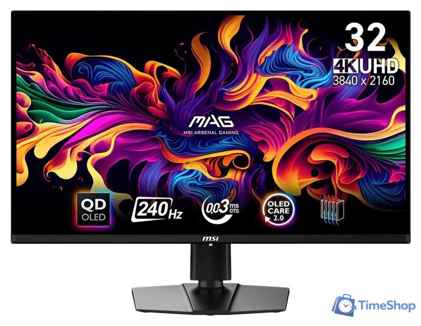 Игровой монитор MSI MAG 321UPX QD-OLED - Изображение №1 — Интернет-магазин Time-Shop