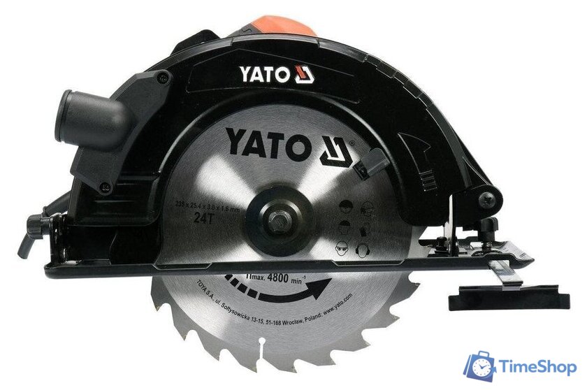Дисковая (циркулярная) пила Yato YT-82154 - Изображение №1 — Интернет-магазин Time-Shop