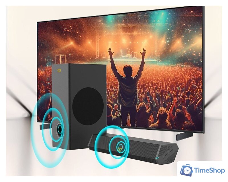 Саундбар Mozos GS-BAR 2.1 - Изображение №7 — Интернет-магазин Time-Shop