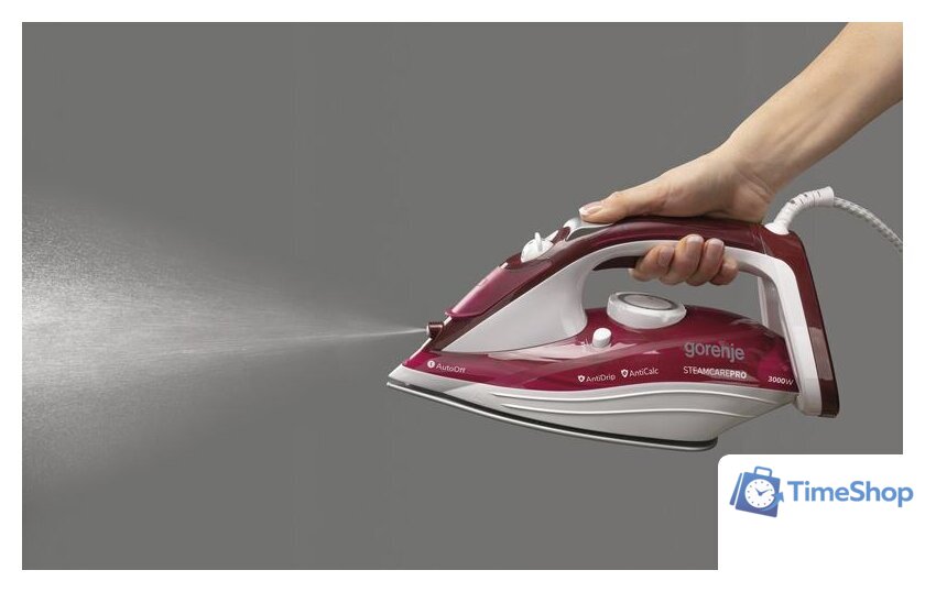 Утюг Gorenje SIH3000RBC - Изображение №8 — Интернет-магазин Time-Shop