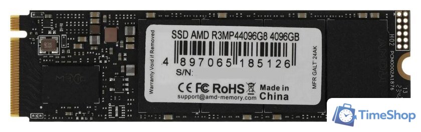 SSD AMD Radeon R3 4TB R3MP44096G8 - Изображение №1 — Интернет-магазин Time-Shop