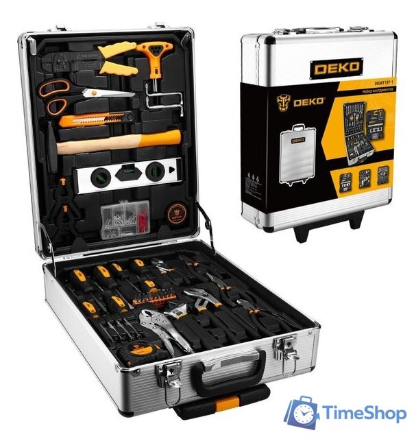 Набор домашнего мастера Deko DKMT187-1 (187 предметов) - Изображение №1 — Интернет-магазин Time-Shop