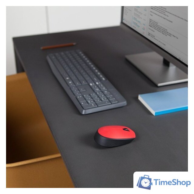 Мышь Logitech M171 (красный/черный) - Изображение №7 — Интернет-магазин Time-Shop