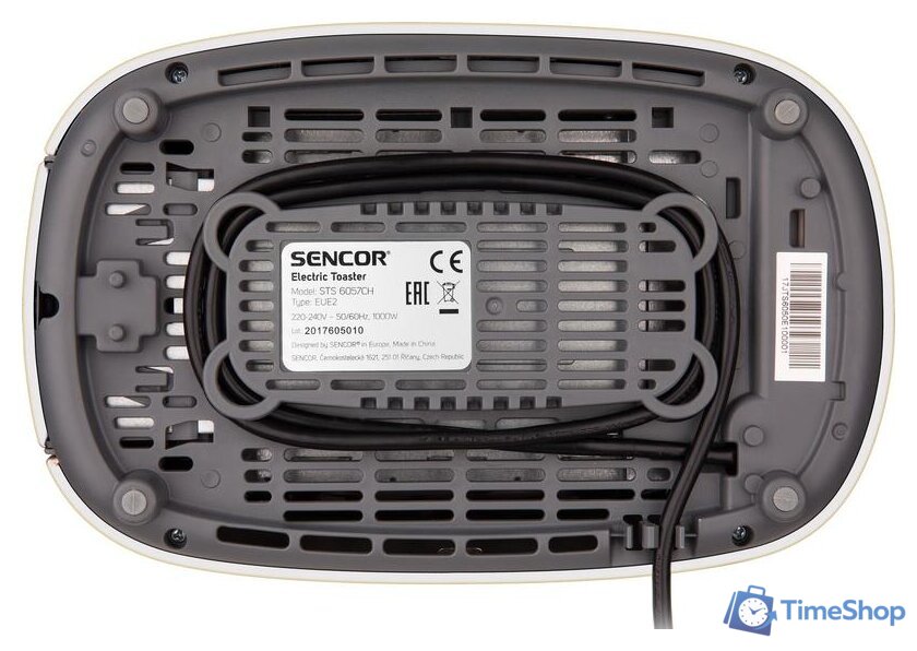 Тостер Sencor STS 6057CH - Изображение №9 — Интернет-магазин Time-Shop