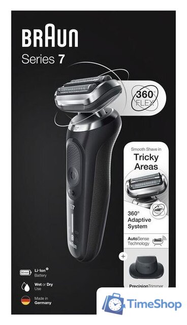 Электробритва Braun Series 7 70-N1200s - Изображение №7 — Интернет-магазин Time-Shop