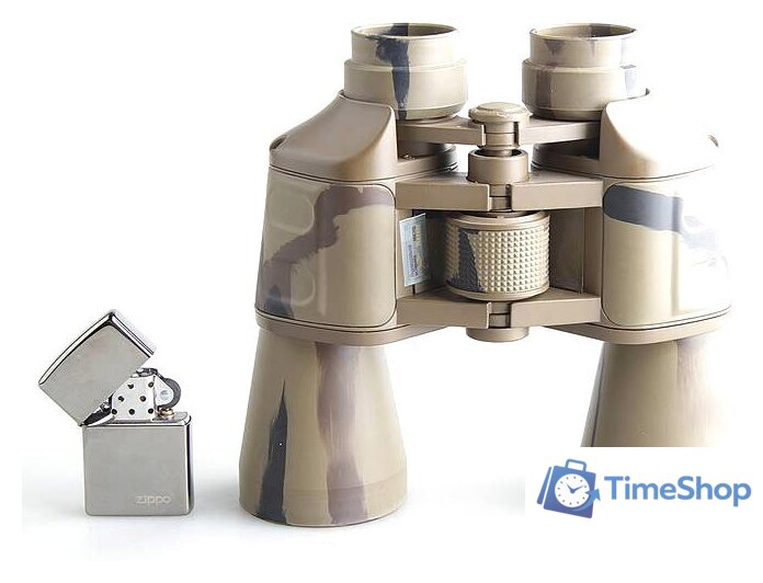 Бинокль Veber Classic БПЦ 12x50 VR камуфляж - Изображение №3 — Интернет-магазин Time-Shop