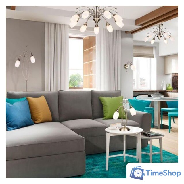 Подвесная люстра Евросвет Ginevra 30280/8 (античная бронза) - Изображение №5 — Интернет-магазин Time-Shop