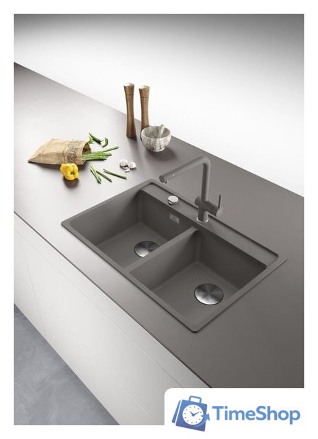 Кухонная мойка Franke Maris MRG 620-35-35 114.0661.784 (каменно-серый) - Изображение №4 — Интернет-магазин Time-Shop