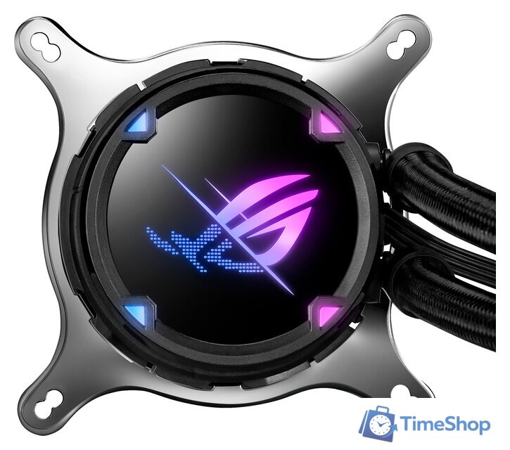 Система жидкостного охлаждения для процессора ASUS ROG Strix LC II 360 ARGB - Изображение №2 — Интернет-магазин Time-Shop