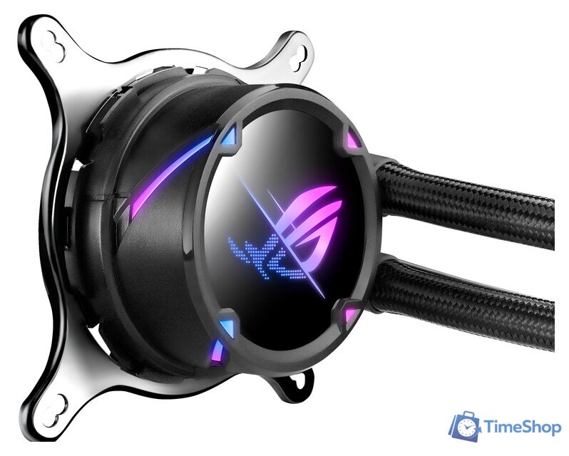 Система жидкостного охлаждения для процессора ASUS ROG Strix LC II 360 ARGB - Изображение №3 — Интернет-магазин Time-Shop