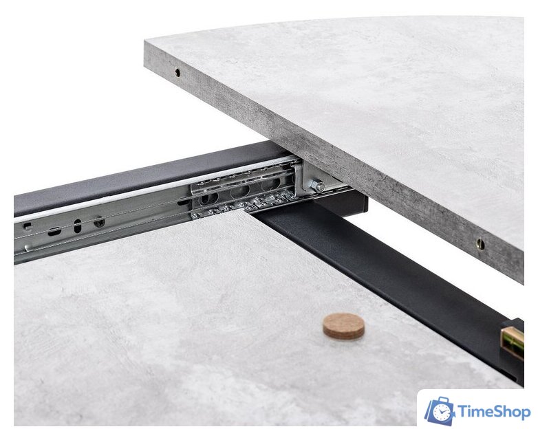 Кухонный стол Мебель Импэкс Leset Капри (цемент/черный) - Изображение №6 — Интернет-магазин Time-Shop