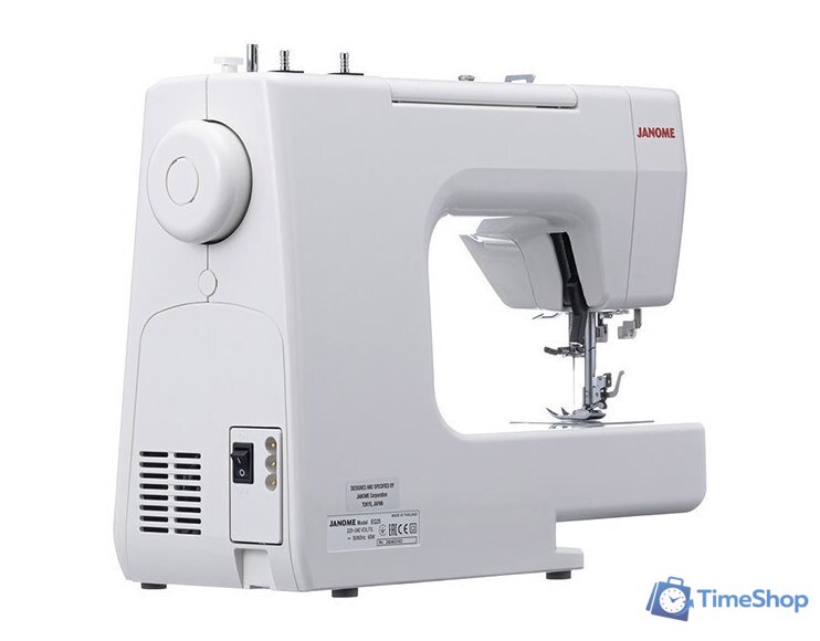 Электромеханическая швейная машина Janome EQ25 - Изображение №5 — Интернет-магазин Time-Shop