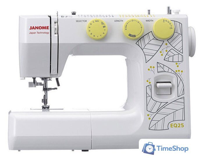 Электромеханическая швейная машина Janome EQ25 - Изображение №1 — Интернет-магазин Time-Shop