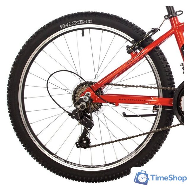 Велосипед Novatrack Extreme 24 2024 24AHV.EXTREME.13RD4 (красный) - Изображение №6 — Интернет-магазин Time-Shop