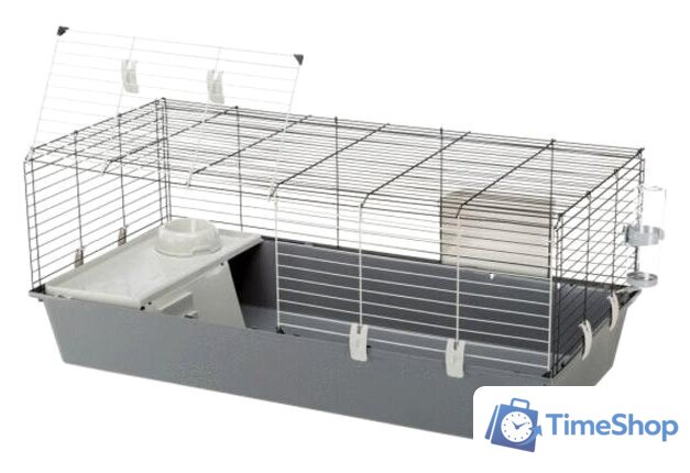 Клетка Ferplast Rabbit 120 (серый) 57053417 - Изображение №1 — Интернет-магазин Time-Shop