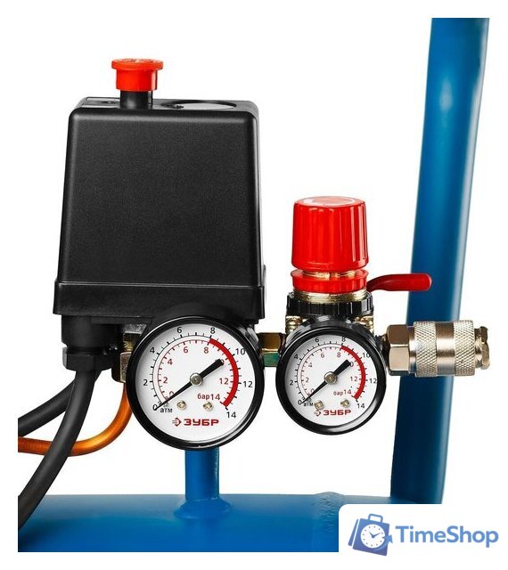 Компрессор Зубр ЗКПМ-240-50-1.5 - Изображение №4 — Интернет-магазин Time-Shop