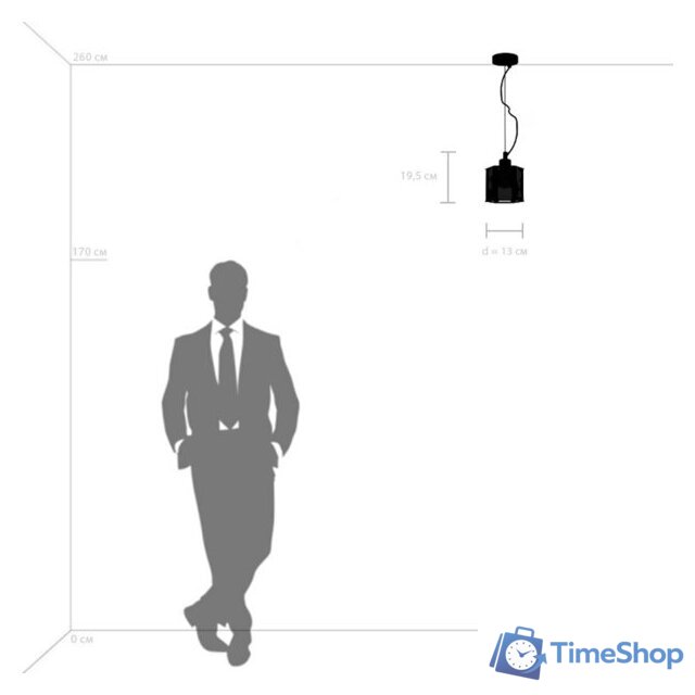 Припотолочная люстра Lightstar Limpio 722013 - Изображение №5 — Интернет-магазин Time-Shop