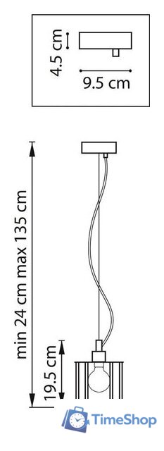 Припотолочная люстра Lightstar Limpio 722013 - Изображение №6 — Интернет-магазин Time-Shop