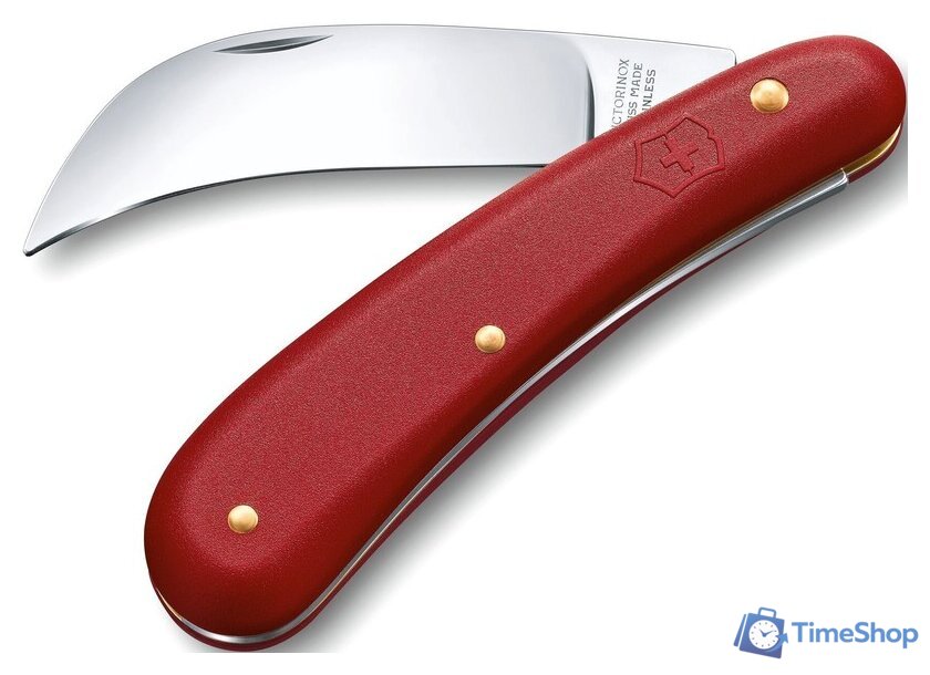 Складной нож Victorinox Pruning Knife 1.9301 (красный) - Изображение №1 — Интернет-магазин Time-Shop