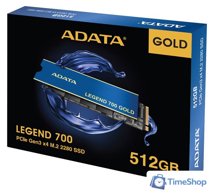 SSD ADATA Legend 700 Gold 512GB SLEG-700G-512GCS-SH7 - Изображение №7 — Интернет-магазин Time-Shop