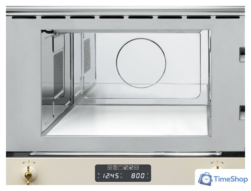 Микроволновая печь Smeg MP822PO - Изображение №4 — Интернет-магазин Time-Shop