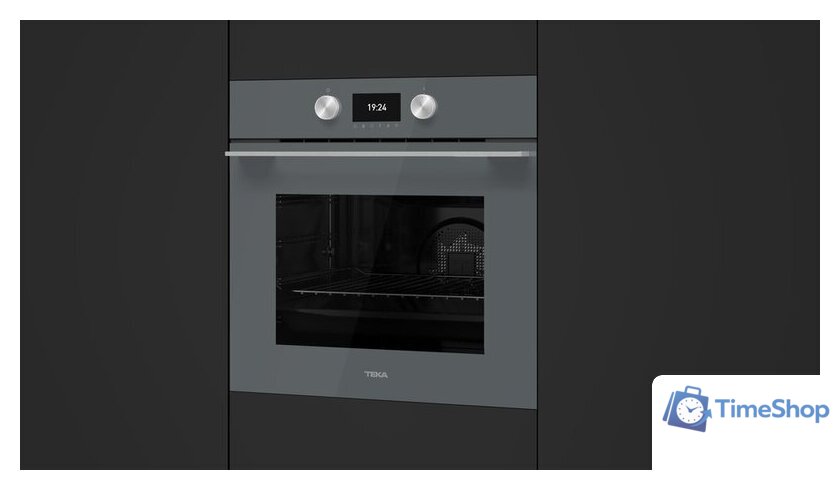 Электрический духовой шкаф TEKA HLB 8600 P (серый) - Изображение №3 — Интернет-магазин Time-Shop