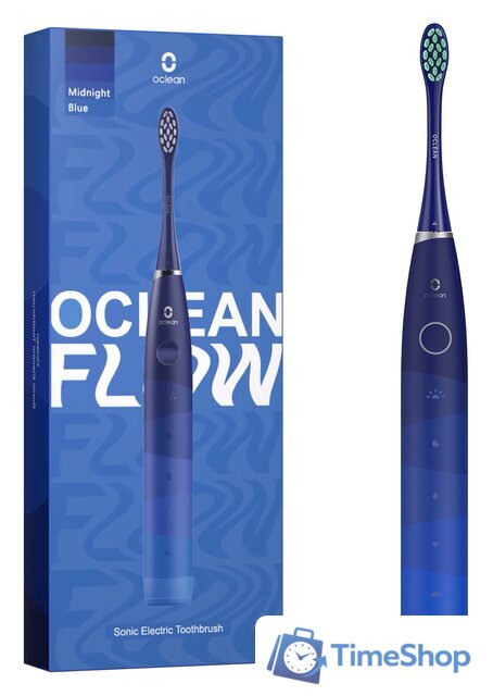 Электрическая зубная щетка Oclean Flow Sonic Electric Toothbrush (синий) - Изображение №1 — Интернет-магазин Time-Shop