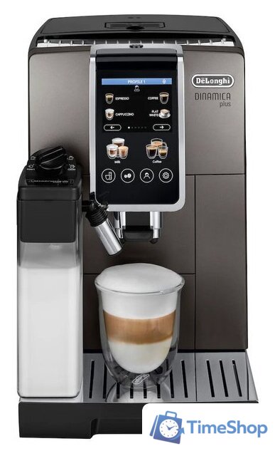 Кофемашина DeLonghi Dinamica Plus ECAM 380.95.TB - Изображение №1 — Интернет-магазин Time-Shop