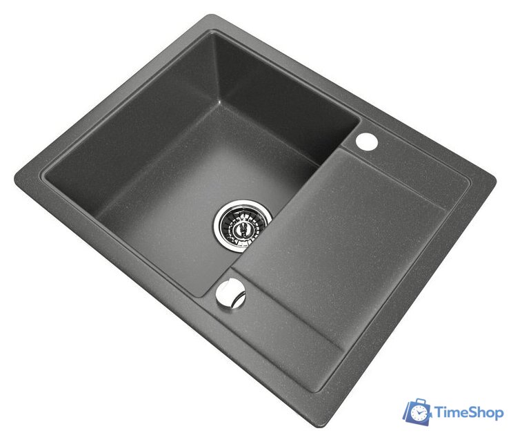 Кухонная мойка Kernau KGS Z 4557 1B1D Graphite - Изображение №3 — Интернет-магазин Time-Shop