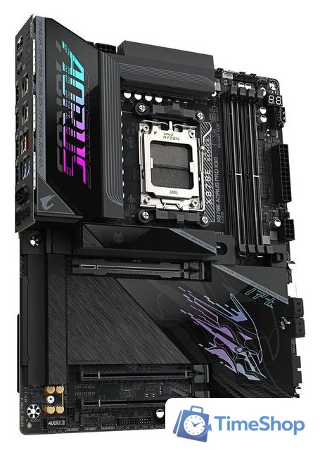 Материнская плата Gigabyte X870E Aorus Pro X3D - Изображение №2 — Интернет-магазин Time-Shop