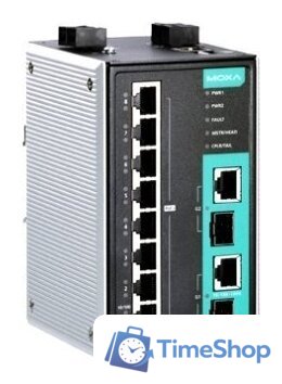 Управляемый коммутатор 2-го уровня Moxa EDS-P510A-8PoE-2GTXSFP-T - Изображение №1 — Интернет-магазин Time-Shop