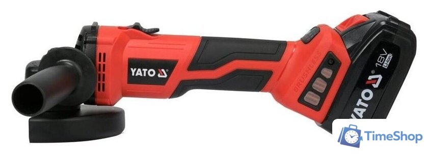 Угловая шлифмашина Yato YT-828295 (с 2-мя АКБ) - Изображение №1 — Интернет-магазин Time-Shop