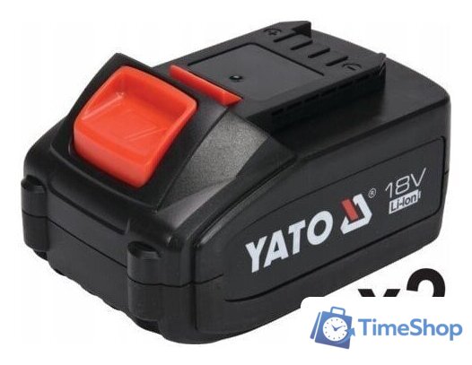 Угловая шлифмашина Yato YT-828295 (с 2-мя АКБ) - Изображение №5 — Интернет-магазин Time-Shop