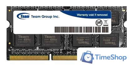 Оперативная память Team Elite 32ГБ DDR4 SODIMM 3200 МГц TED432G3200C22-S01 - Изображение №1 — Интернет-магазин Time-Shop
