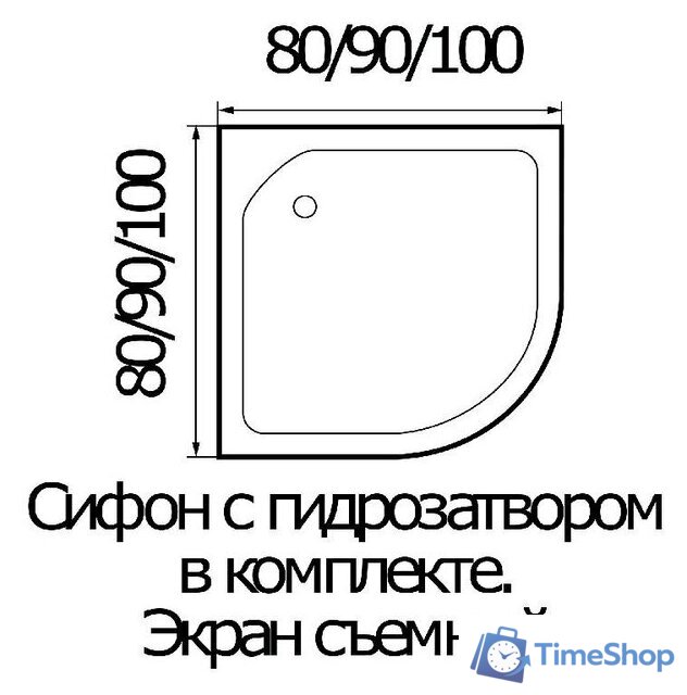 Душевой уголок River Don Light 90/15 MT - Изображение №7 — Интернет-магазин Time-Shop