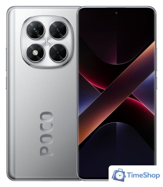 Телефон POCO X7 8GB/256GB международная версия (серебристый) - Изображение №1 — Интернет-магазин Time-Shop