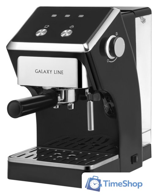 Рожковая кофеварка Galaxy Line GL0756 (черный) - Изображение №1 — Интернет-магазин Time-Shop