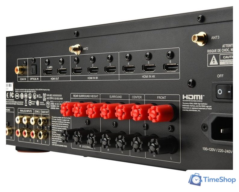 AV ресивер JBL MA7100HP (черный) - Изображение №6 — Интернет-магазин Time-Shop