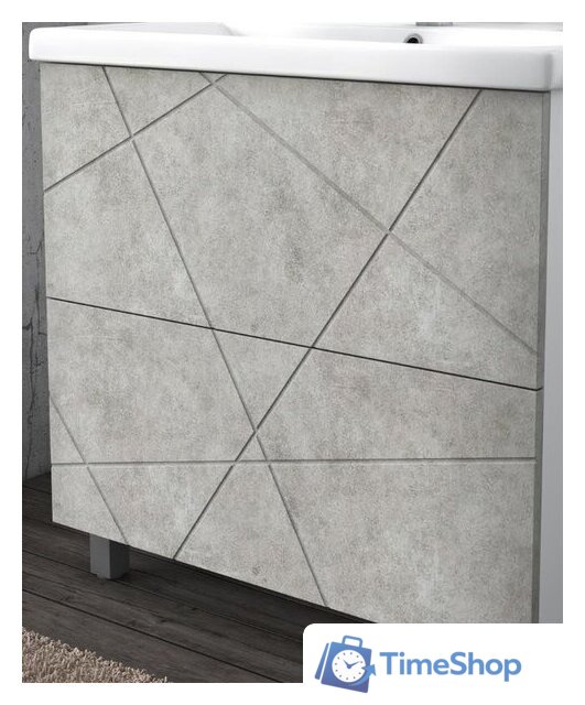  Vigo Тумба под умывальник Geometry 800-0-2 9696 (бетон) - Изображение №6 — Интернет-магазин Time-Shop