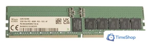 Оперативная память Hynix 32ГБ DDR5 4800 МГц HMCG84MEBRA174N - Изображение №1 — Интернет-магазин Time-Shop