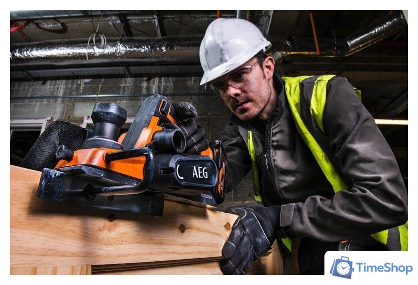 Рубанок AEG Powertools BHO18BL-0 4935464988 (без АКБ) - Изображение №3 — Интернет-магазин Time-Shop