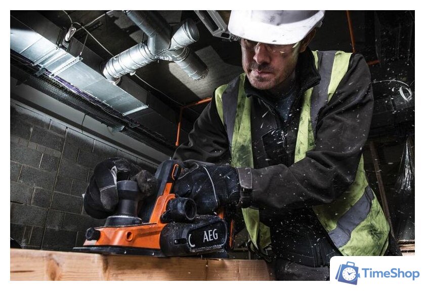Рубанок AEG Powertools BHO18BL-0 4935464988 (без АКБ) - Изображение №2 — Интернет-магазин Time-Shop