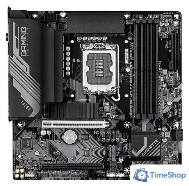 Материнская плата Gigabyte B760M Gaming X WiFi6E GEN5 - Изображение №1 — Интернет-магазин Time-Shop