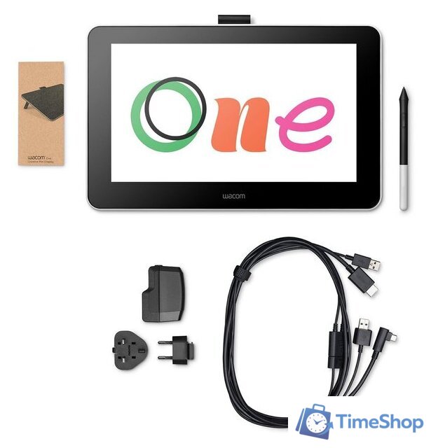 Графический монитор Wacom One DTC133 - Изображение №7 — Интернет-магазин Time-Shop