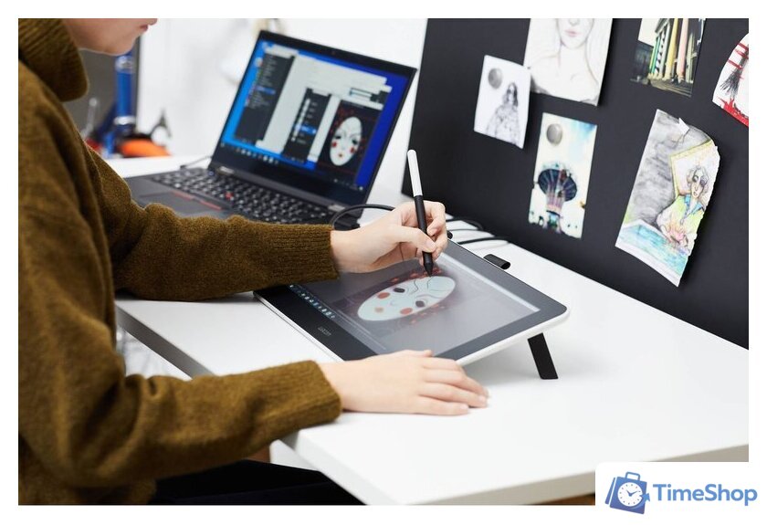 Графический монитор Wacom One DTC133 - Изображение №8 — Интернет-магазин Time-Shop