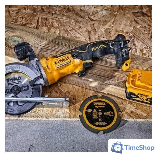Дисковая (циркулярная) пила DeWalt DCS571N-XJ (без АКБ) - Изображение №4 — Интернет-магазин Time-Shop